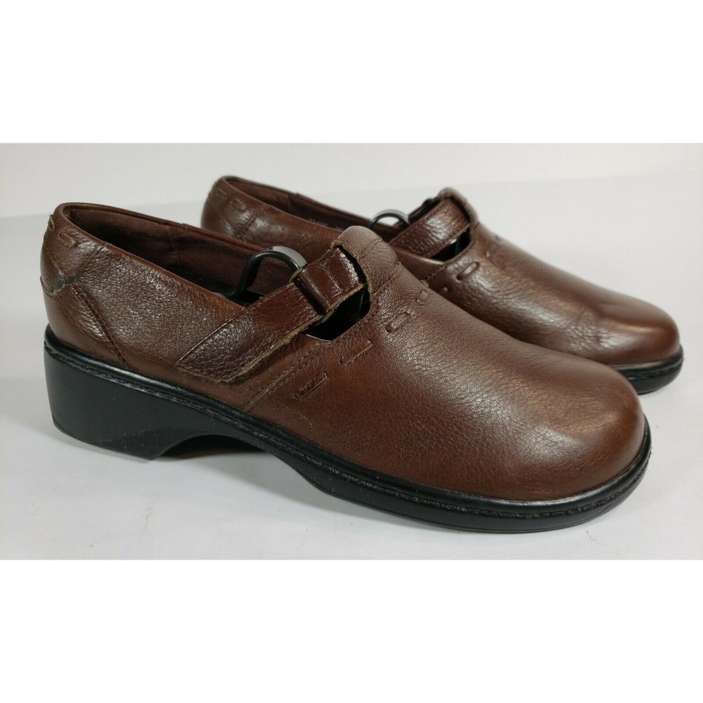 CLARKS  Brown Leather Loafers  Women's 7.5 M 37406